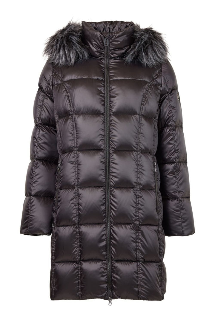 FRANDSEN JACKET REAL FUR | COL=BLACK