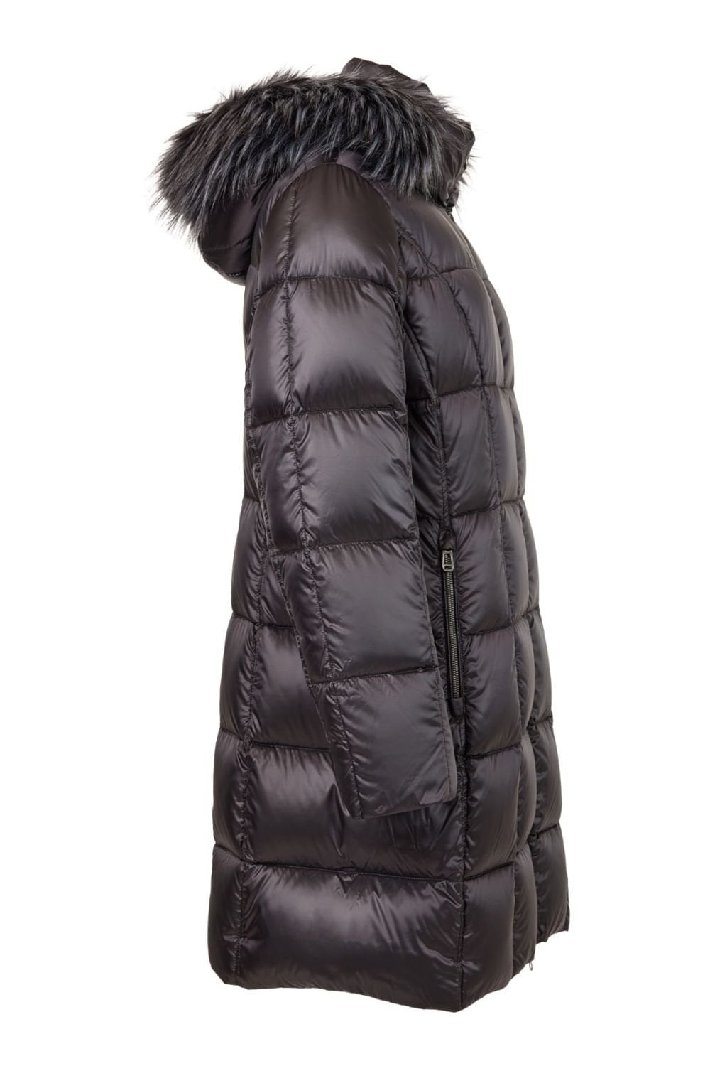 FRANDSEN JACKET REAL FUR | COL=BLACK