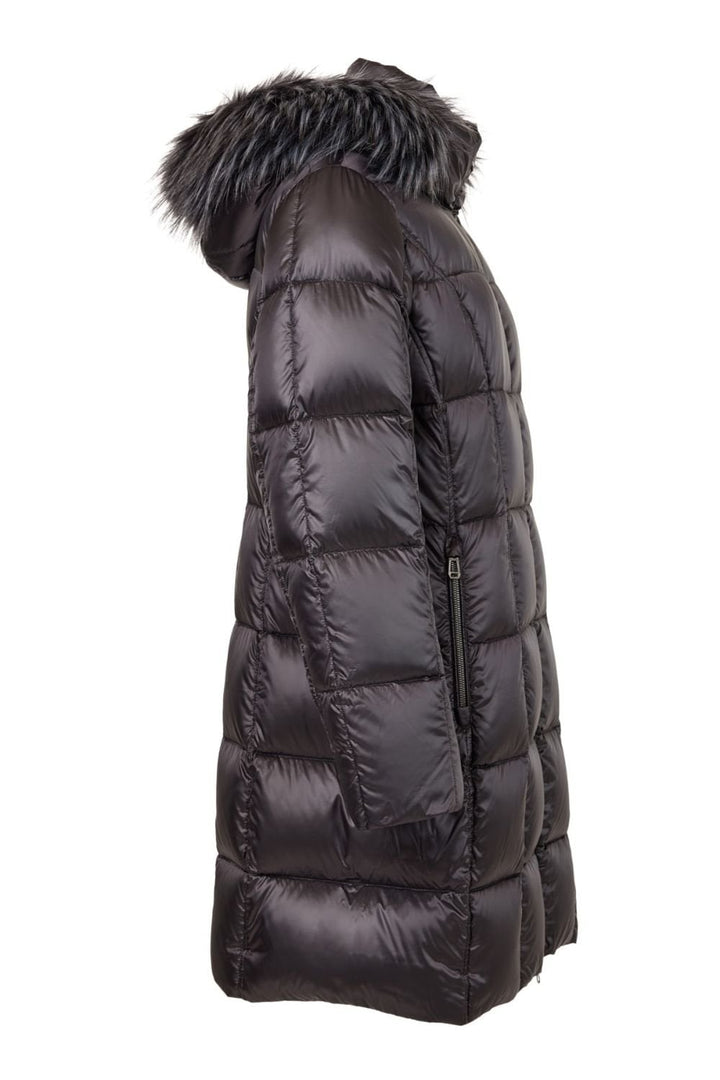 FRANDSEN JACKET REAL FUR | COL=BLACK