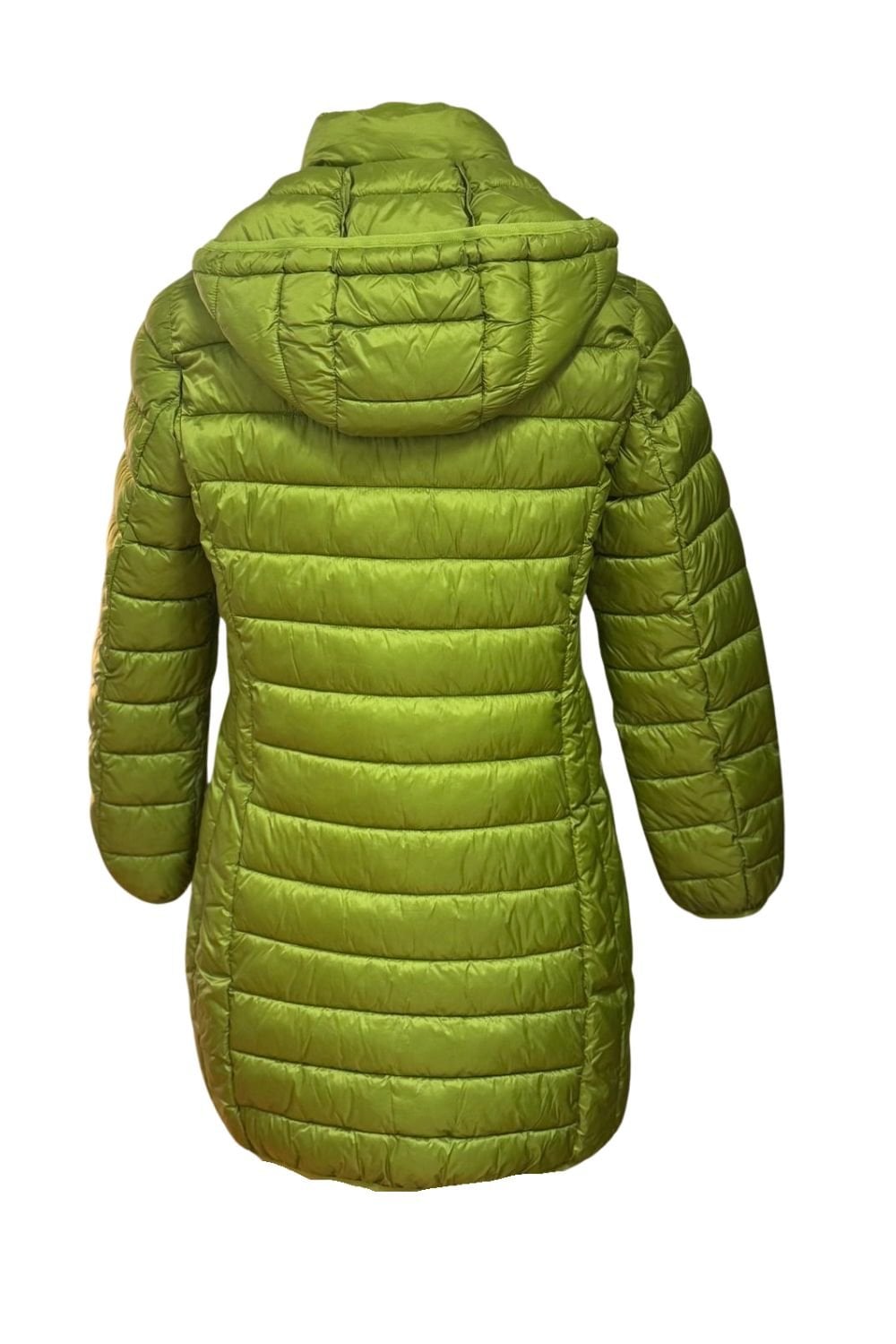 HOODED PUFFER DOWN COAT | COL=FERN