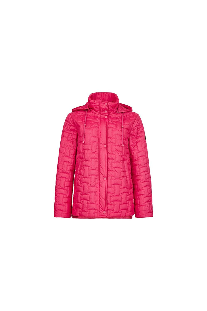 QUILTED JACKET | COL=PERSIAN RED