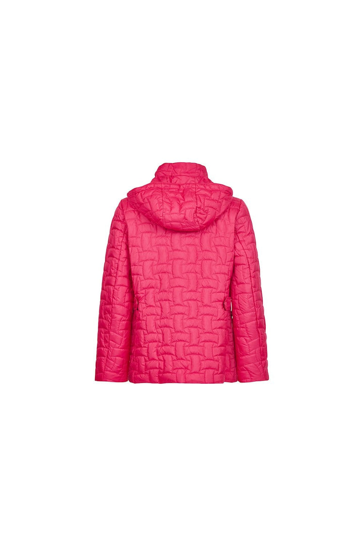 QUILTED JACKET | COL=PERSIAN RED