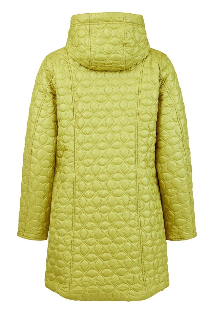 REVERSIBLE QUILTED  COAT | COL=BLACK/GREEN