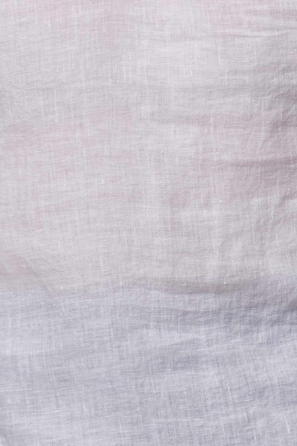 ASSEYMETRIC LINEN TUNIC | COL=WHITE