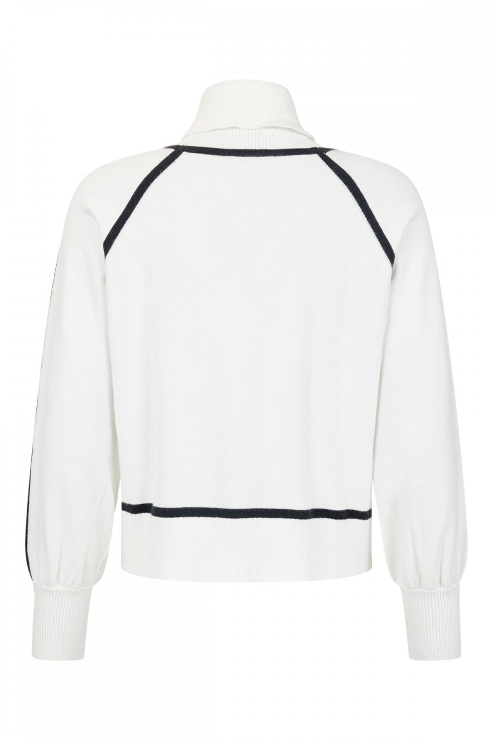CREAM JUMPER WITH BLACK LINES | COL=CREAM