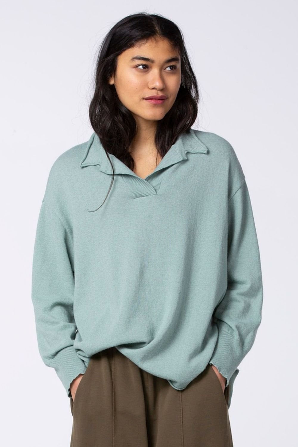 BROCCATA PULLOVER | COL=NIGHT,OPAL