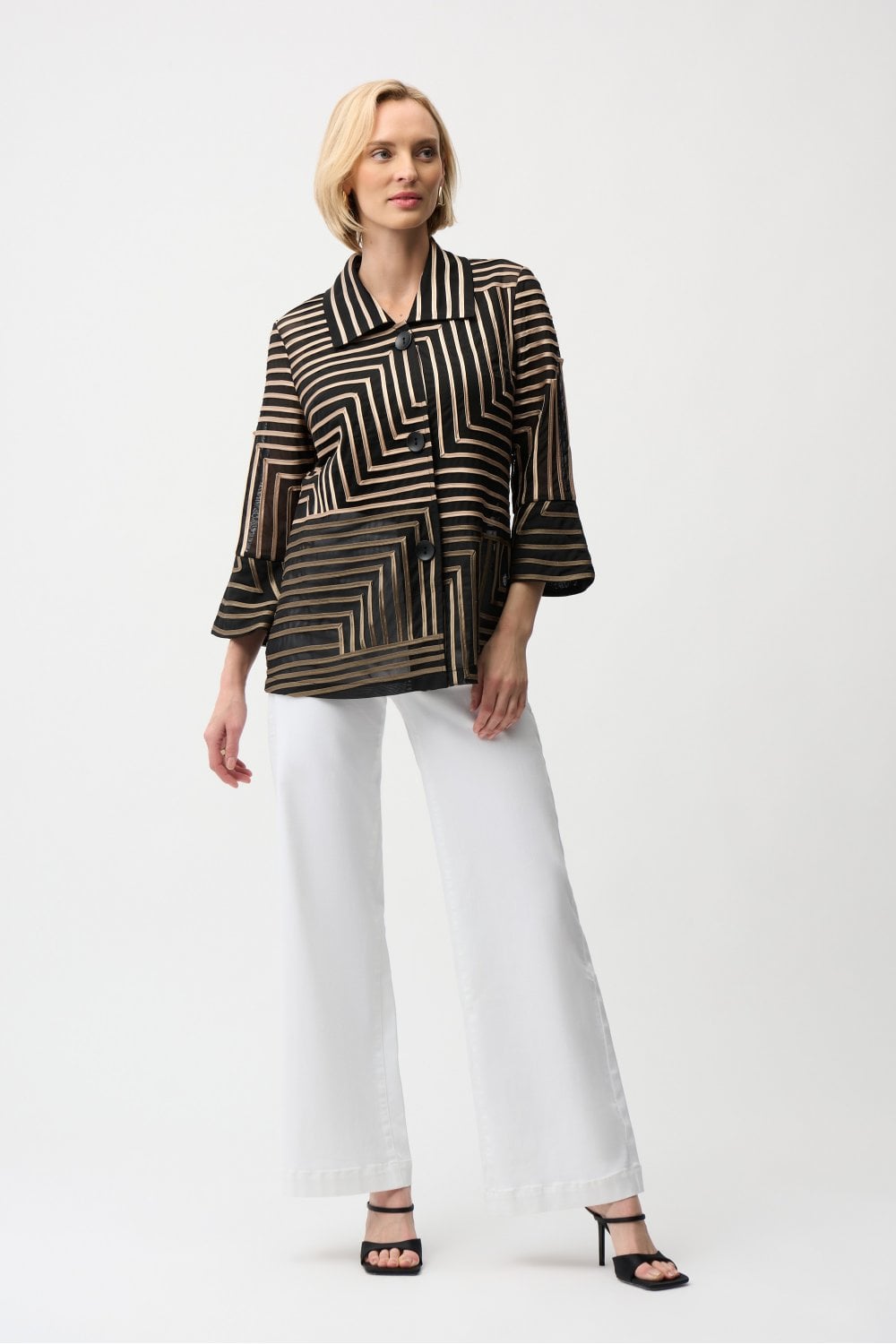 ABSTRACT JACKET | COL=BROWN