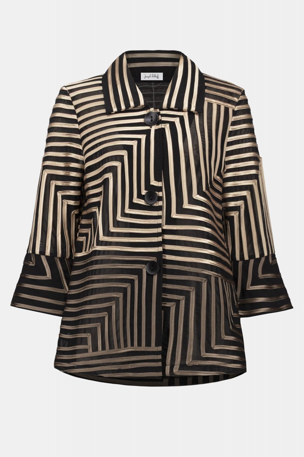 ABSTRACT JACKET | COL=BROWN