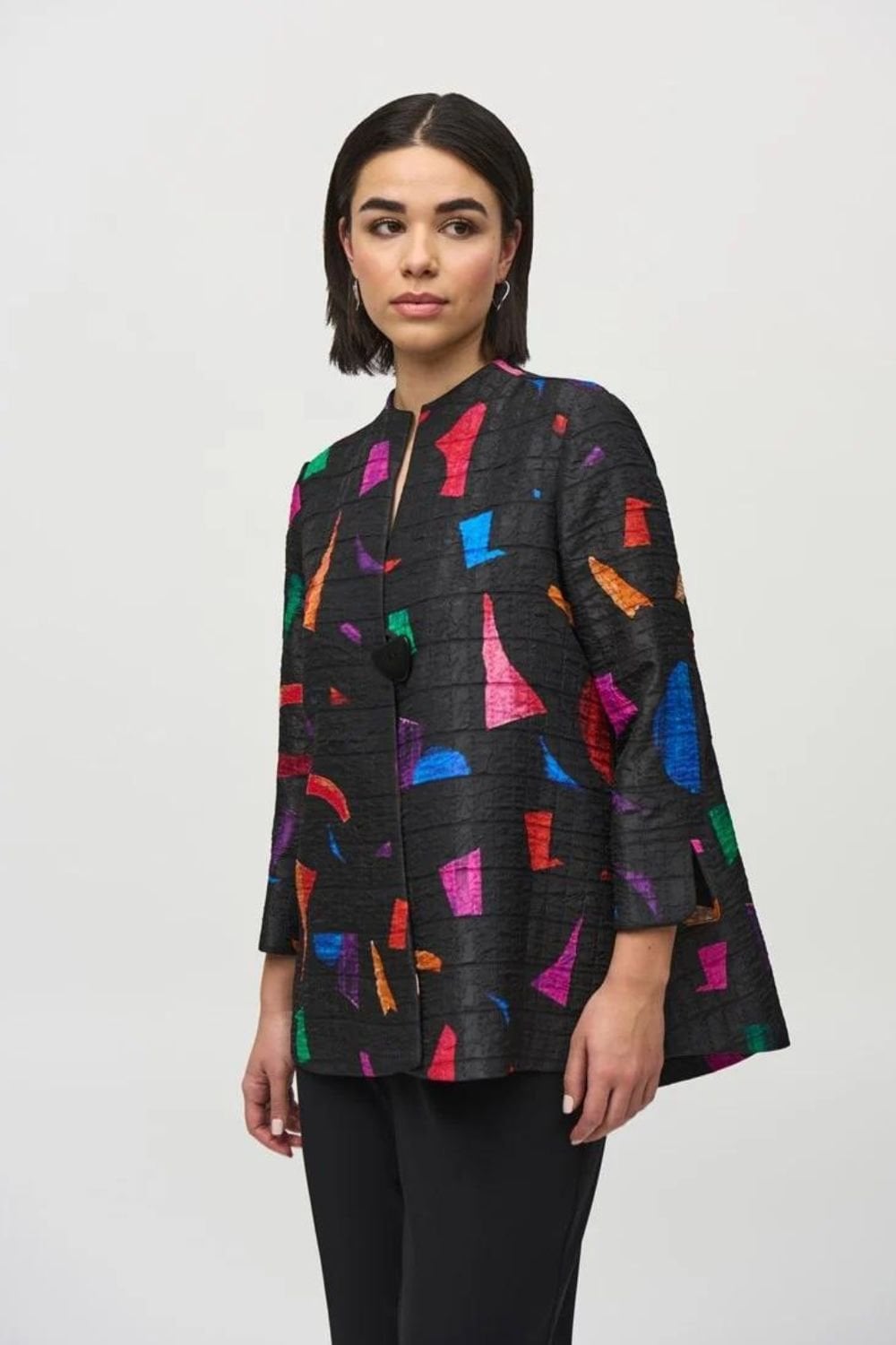 ABSTRACT PRINT JACKET | COL=MULTI