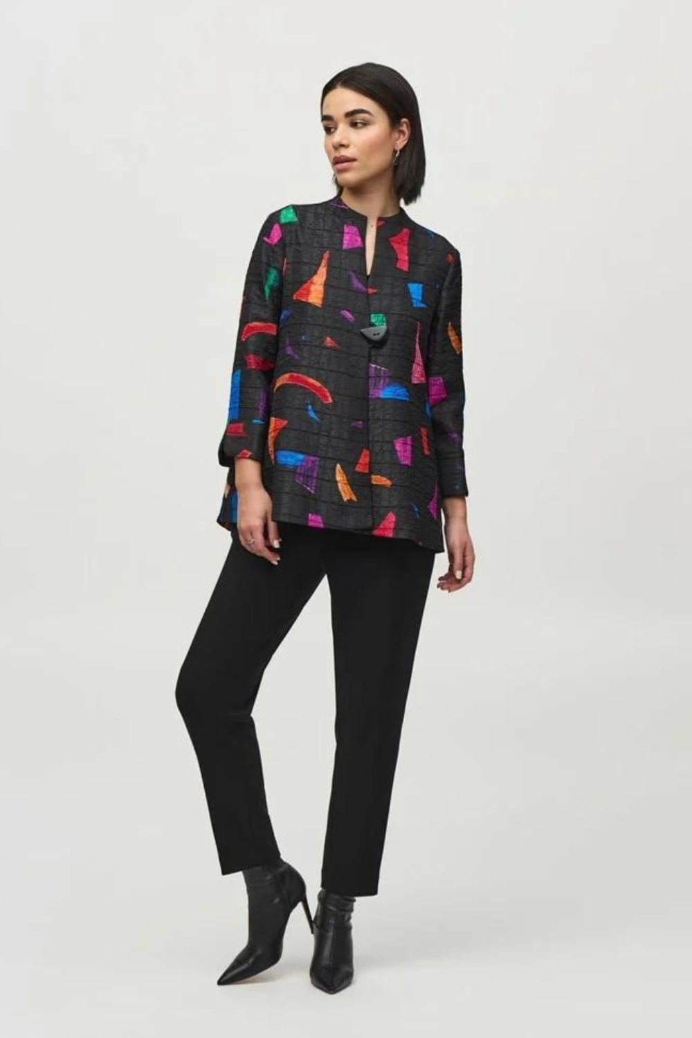 ABSTRACT PRINT JACKET | COL=MULTI