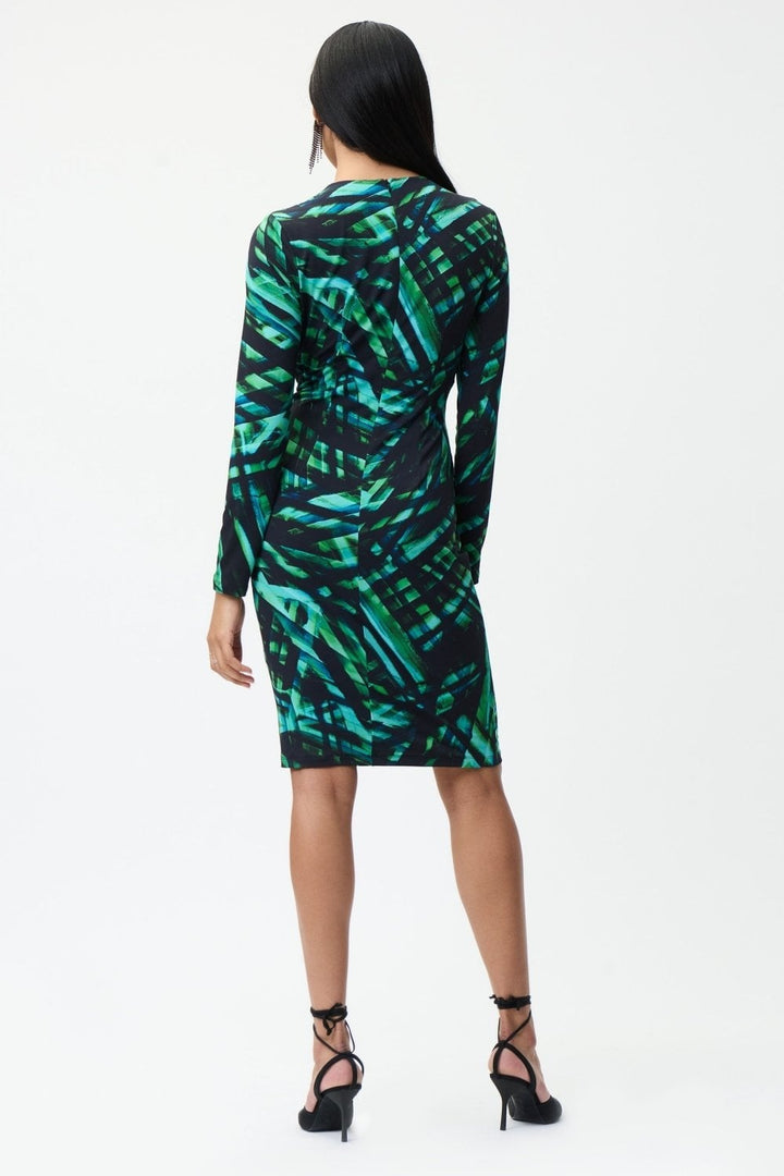 BLACK GREEN DRESS | COL=GREEN