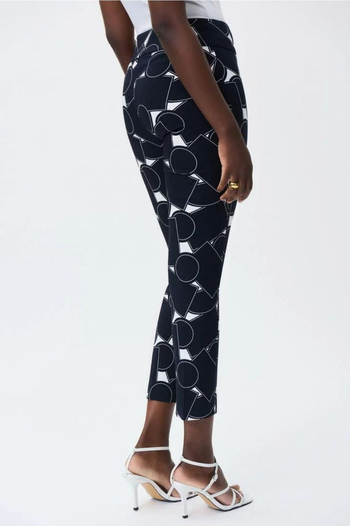 GEOMETRIC TROUSER | COL=MID BLUE
