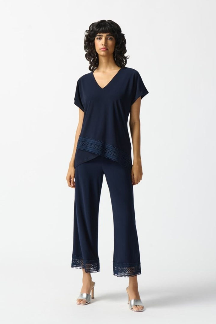 SILKY HIGH LOW KNIT | COL=MIDNIGHT
