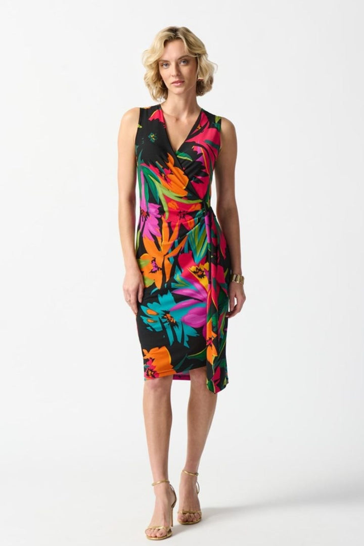 TROPICAL PRINT DRESS | COL=MULTI