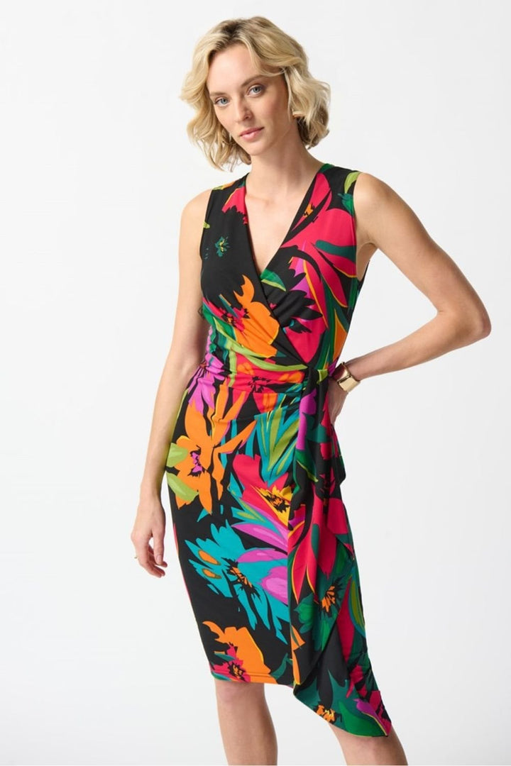 TROPICAL PRINT DRESS | COL=MULTI