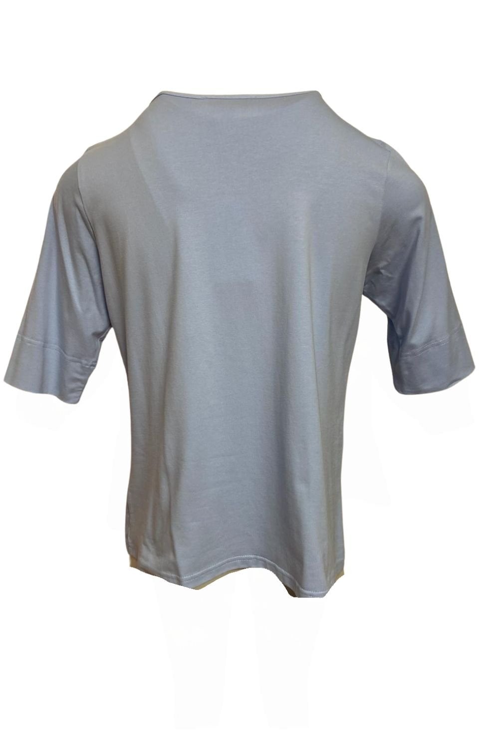 HALF SLEEVE TOP | COL=BLUE