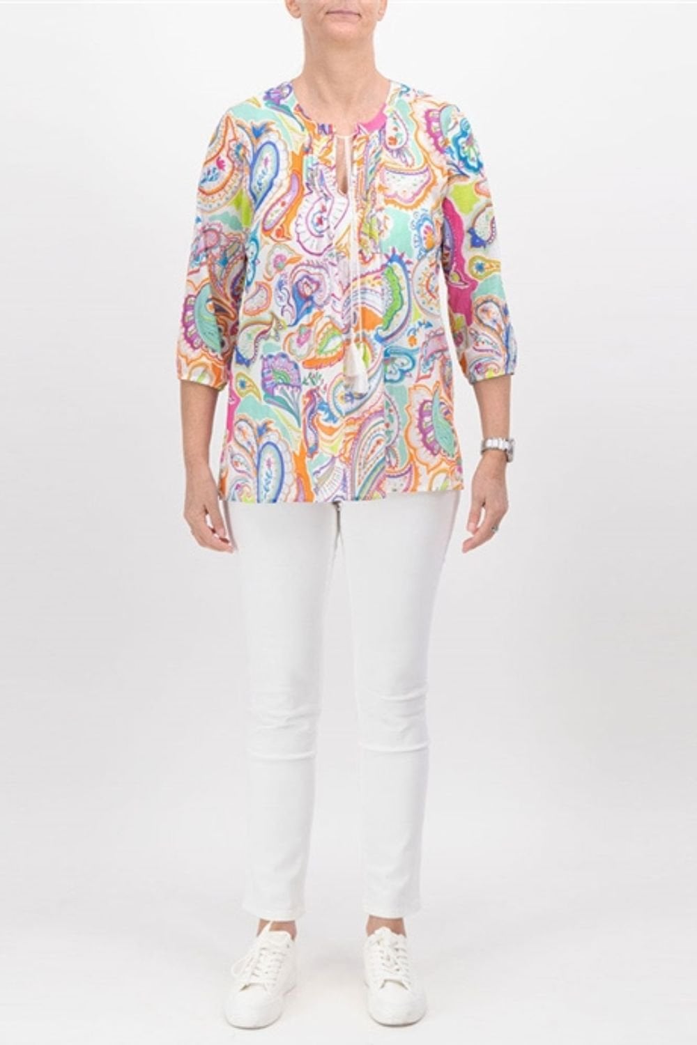 PAISLEY PRINT SHIRT | COL=MULTI
