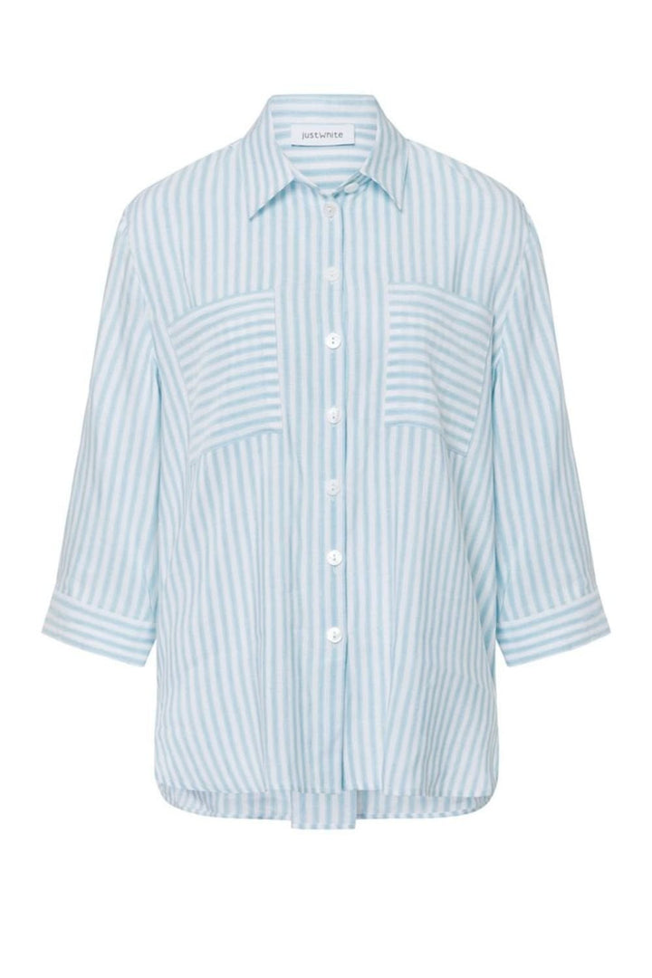 STRIPED SHIRT | COL=BLUE