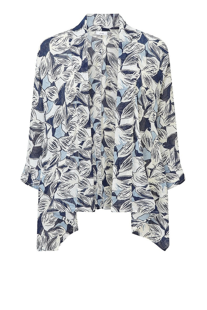 KAILA KIMONO ANGUILLA PRINT | COL=FIESTA PINK,ROYAL BLUE
