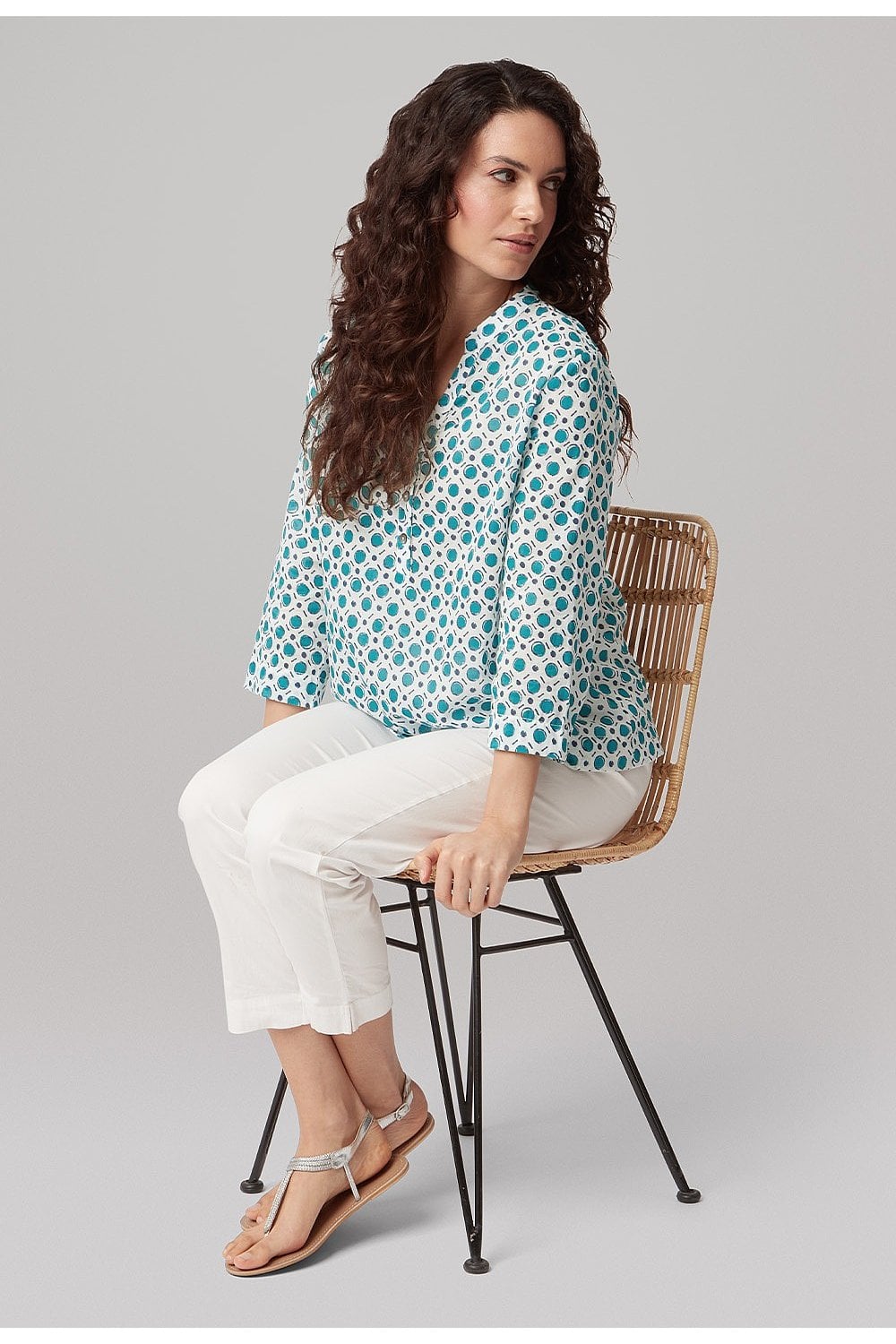 KAYLEE TOP | COL=PEACOCK
