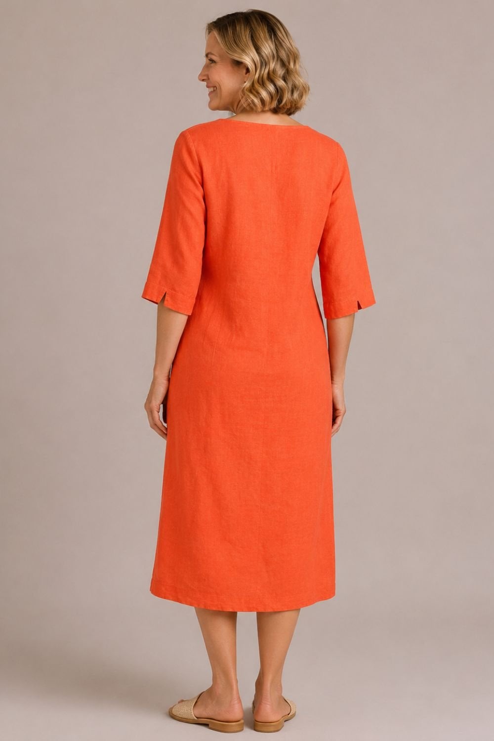 AMIYA DRESS | COL=ORANGE