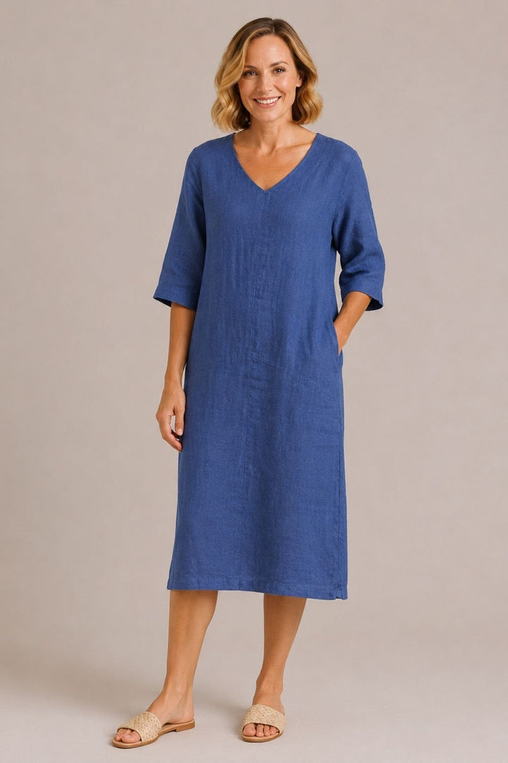 AMIYA DRESS | COL=BLUE ROYAL