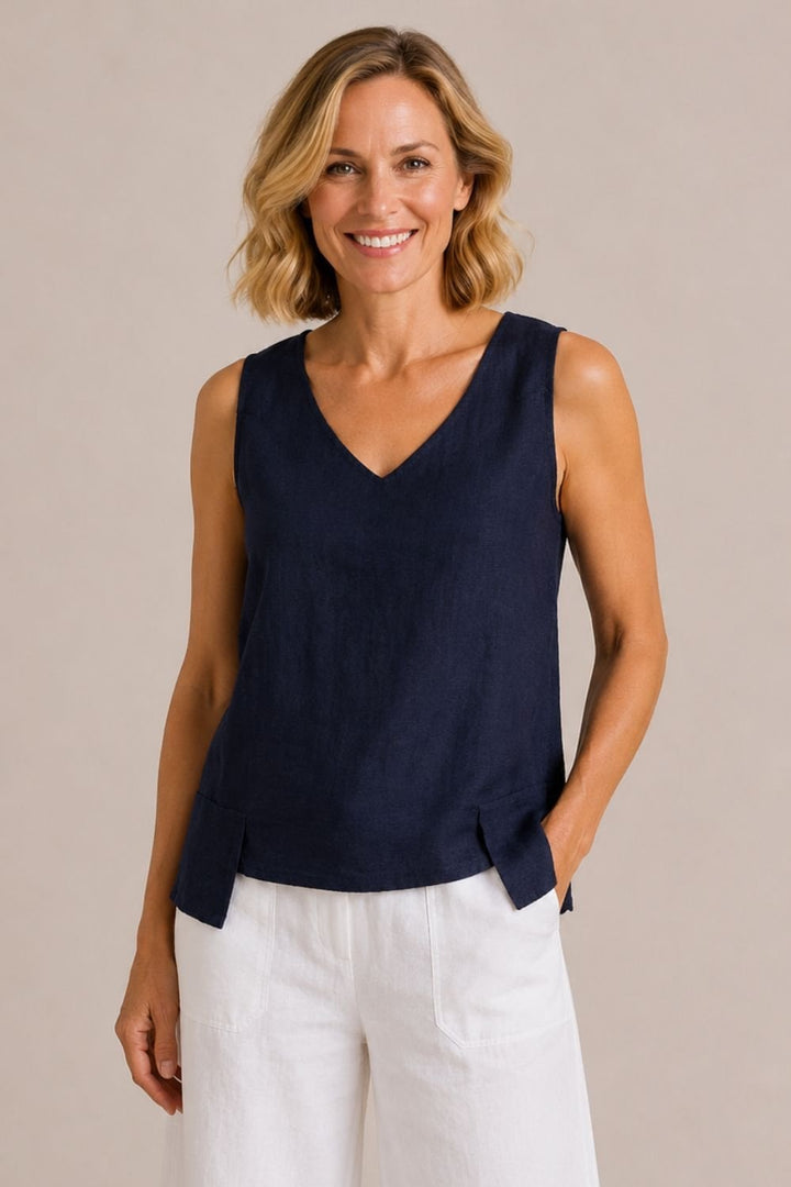 MIZU TOP | COL=MARINE