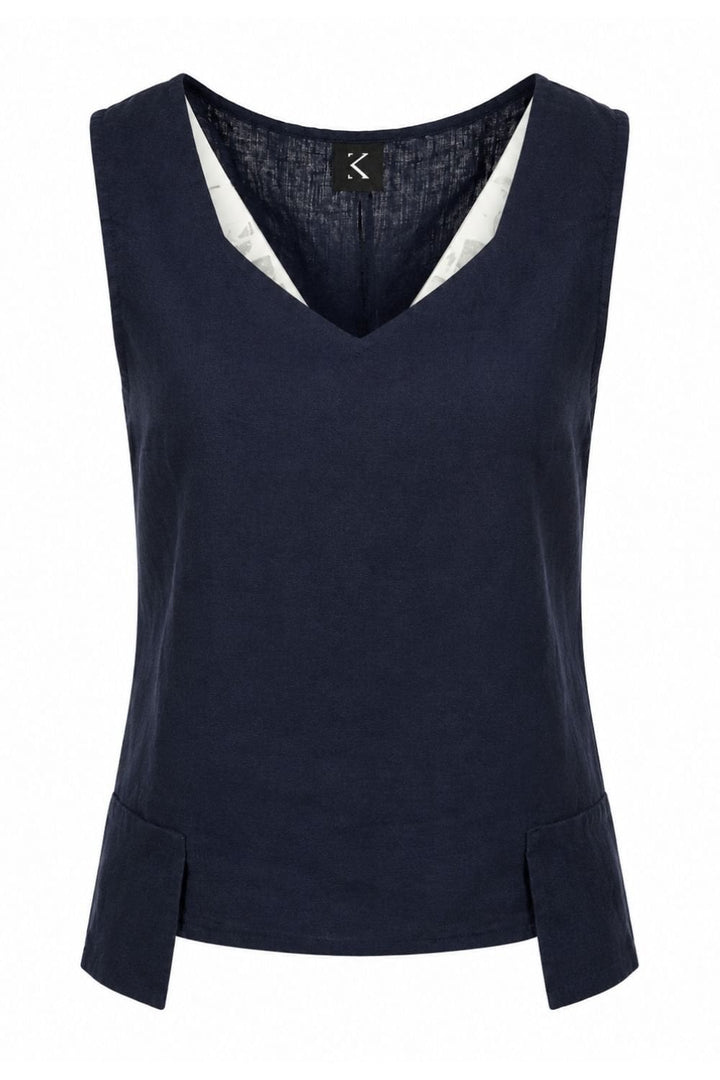 MIZU TOP | COL=MARINE