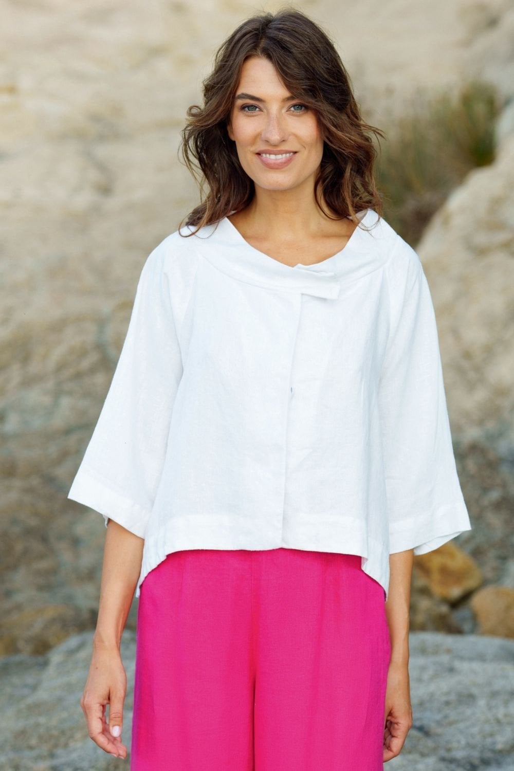 PLISSA JACKET | COL=WHITE