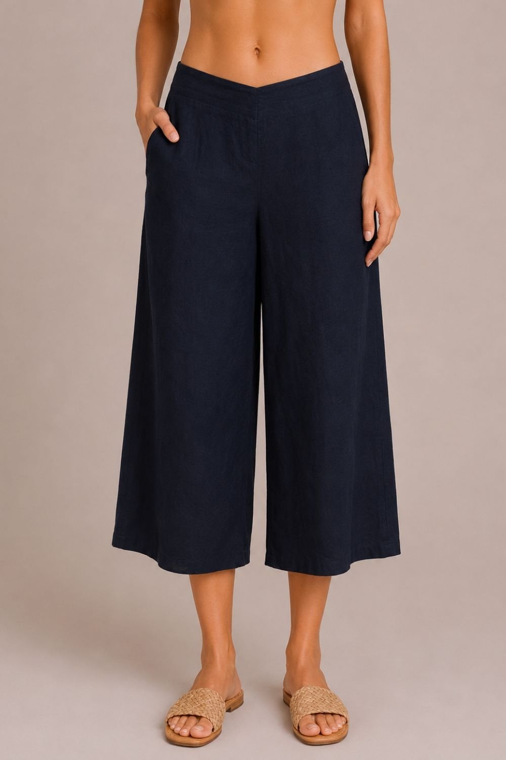 YUKA TROUSER | COL=MARINE