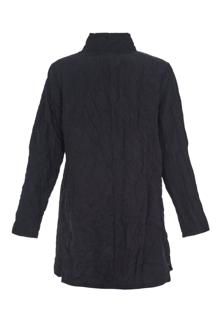 BLACK CRUSH JACKET | COL=BLACK