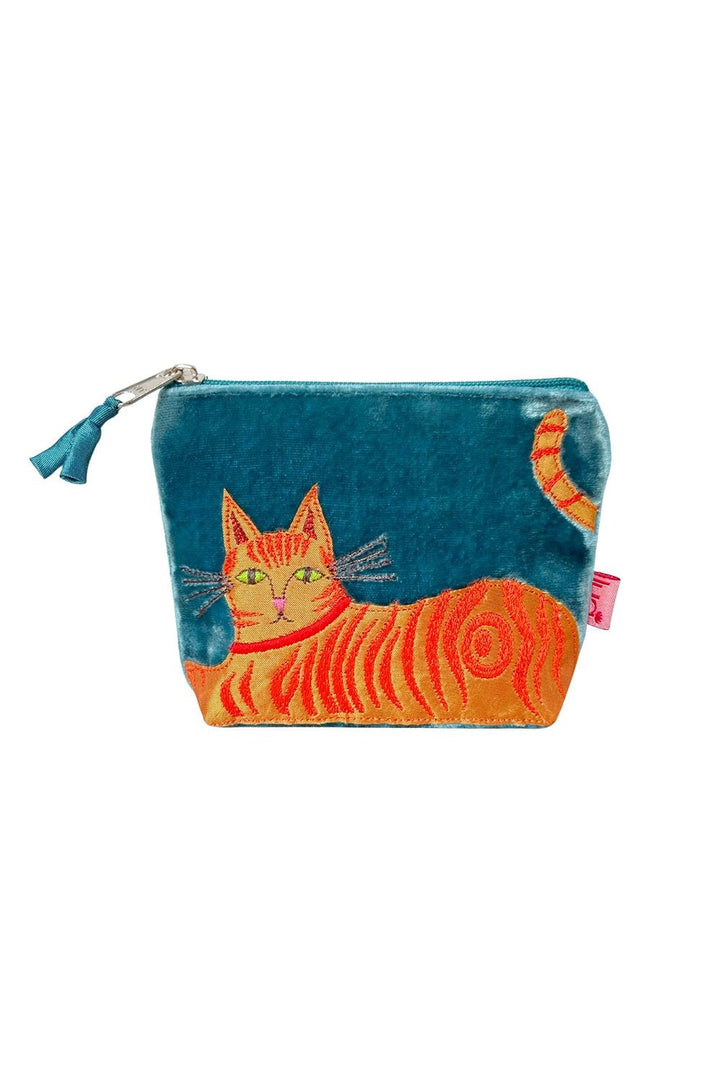 GINGER CAT MINI PURSE | COL=TEAL