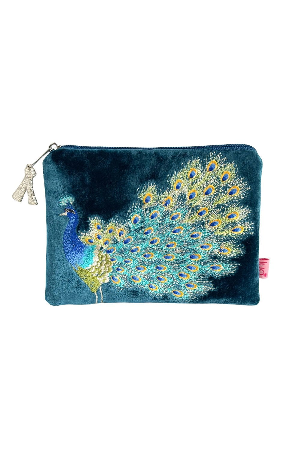 PEACOCK PURSE | COL=DARK TEAL