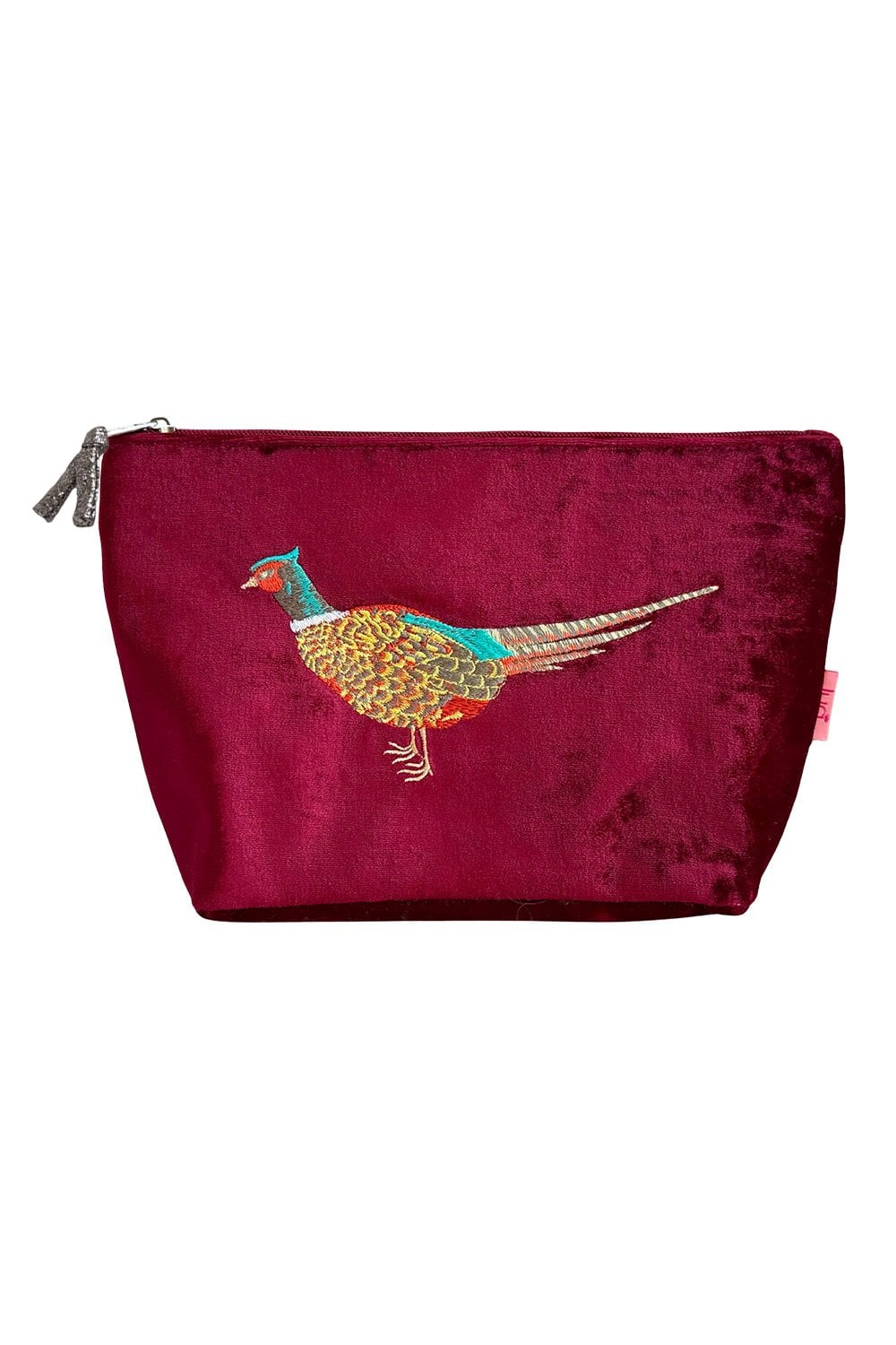 PHEASANT COSMETIC PURSE | COL=RED