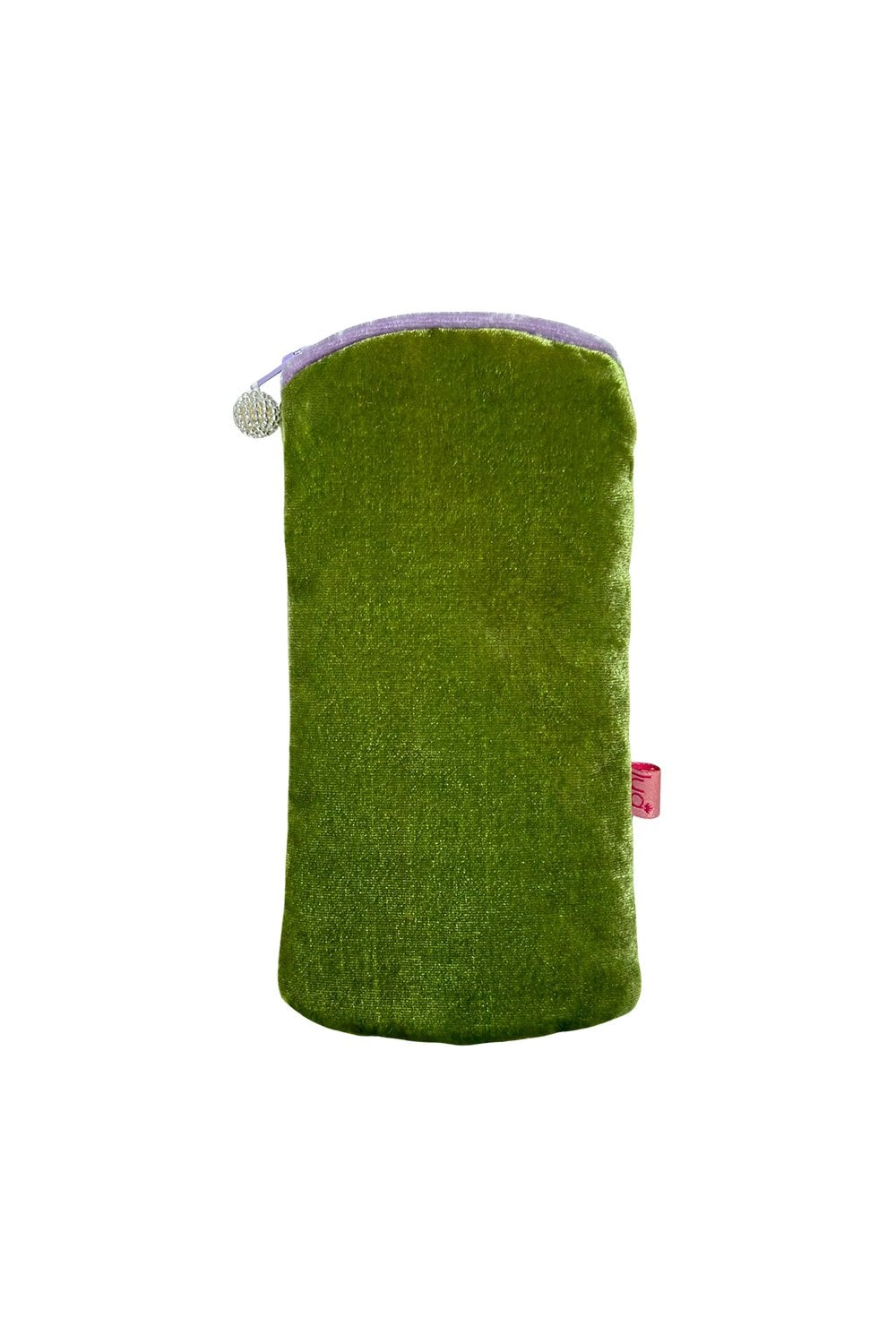 VELVET GLASSES CASE | COL=OLIVE