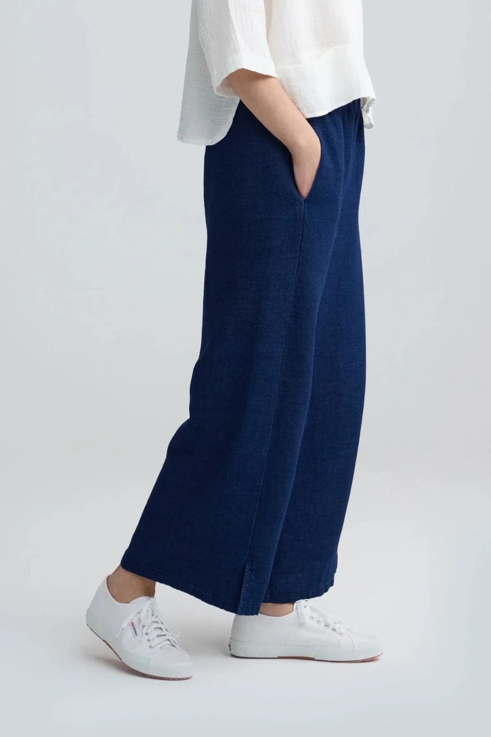 AZALEA TROUSERS | COL=NAVY