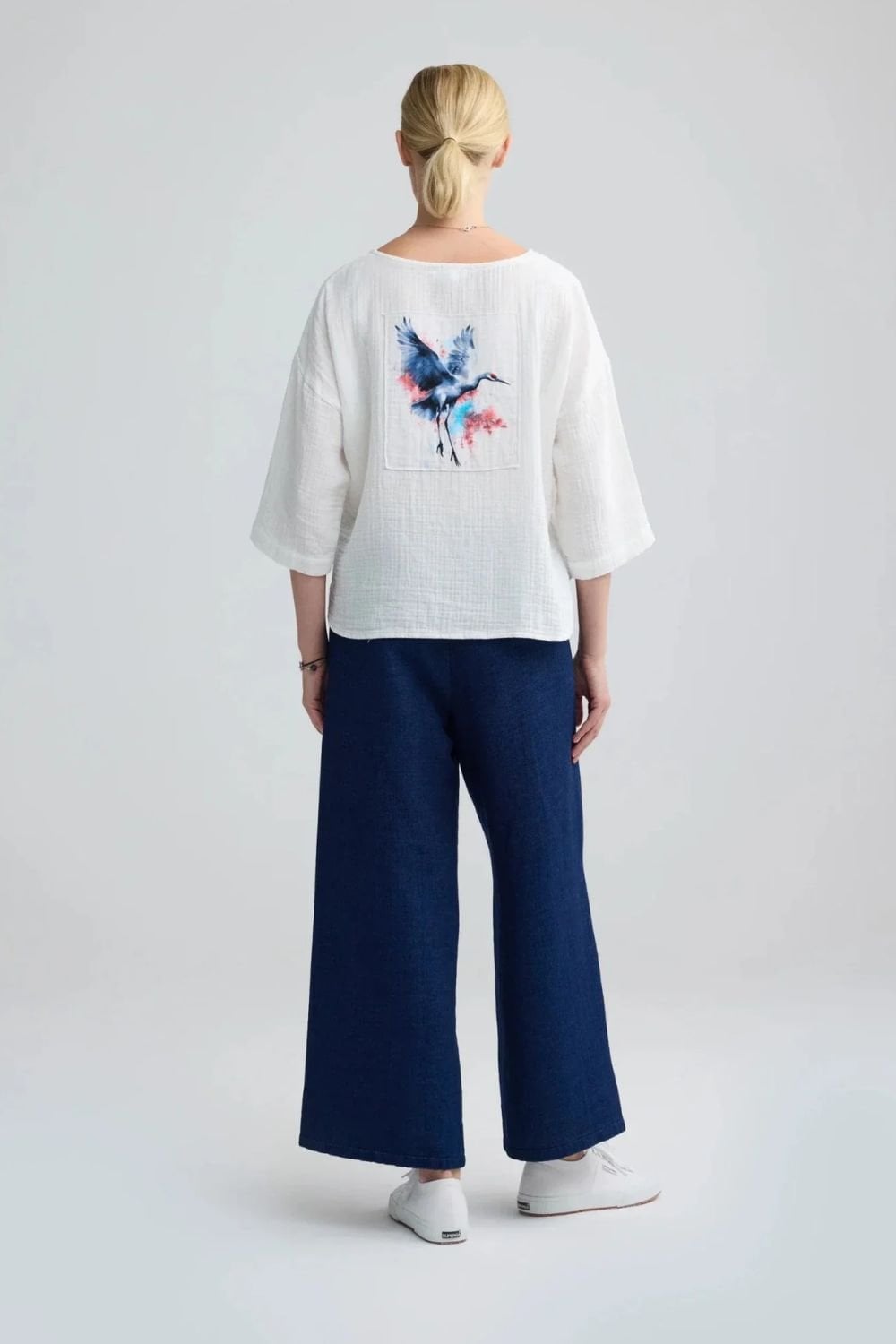AZALEA TROUSERS | COL=NAVY