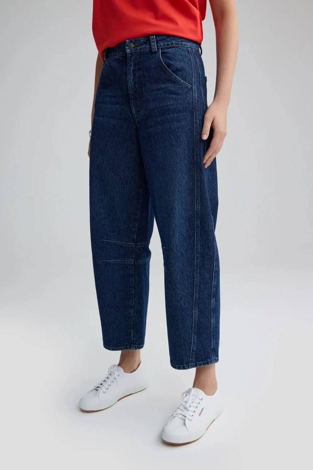 LENON WOVEN DENIM TROUSERS | COL=DENIM