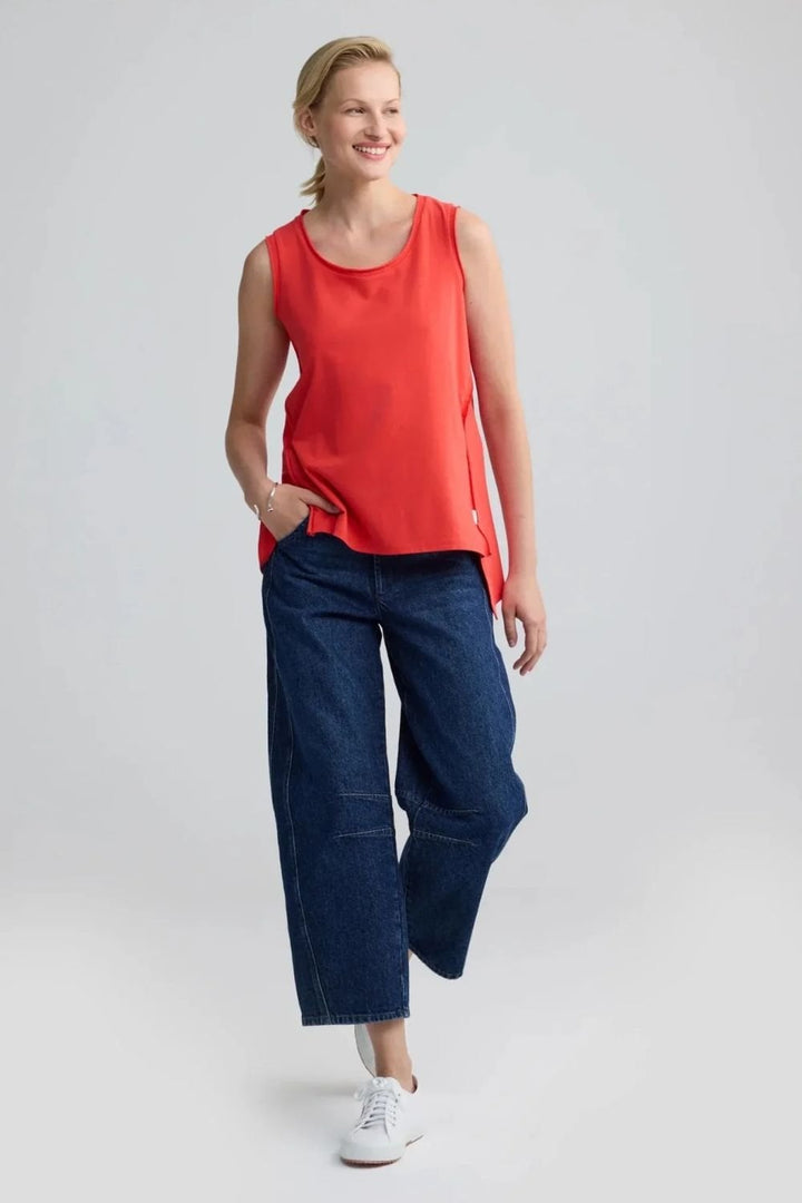 LENON WOVEN DENIM TROUSERS | COL=DENIM