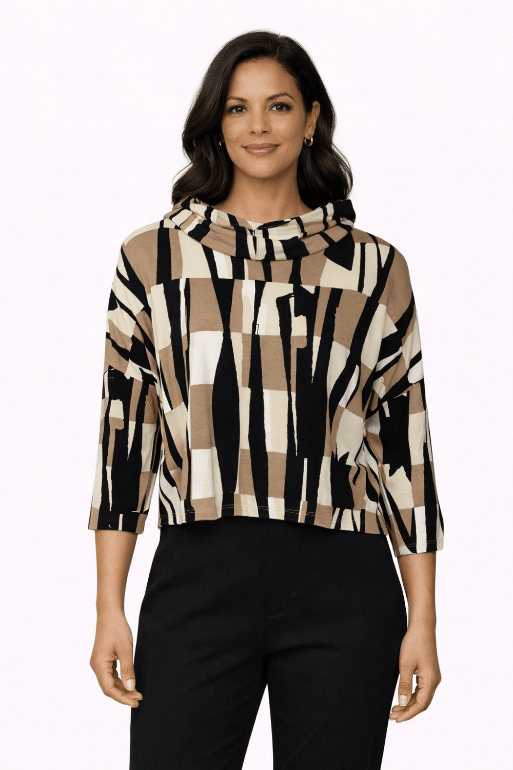 MULTI GRID EASY TOP | COL=BEIGE