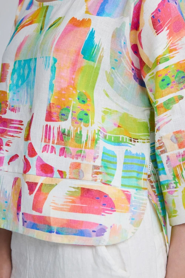 MULTI PRINT TOP | COL=COLOURFUL