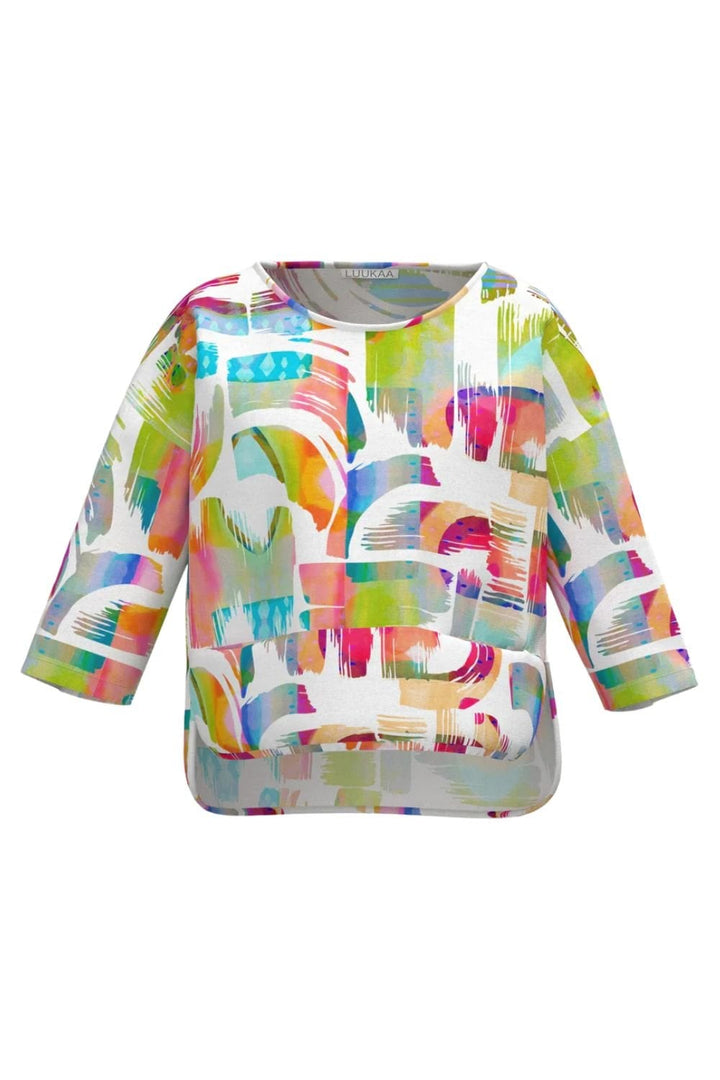 MULTI PRINT TOP | COL=COLOURFUL