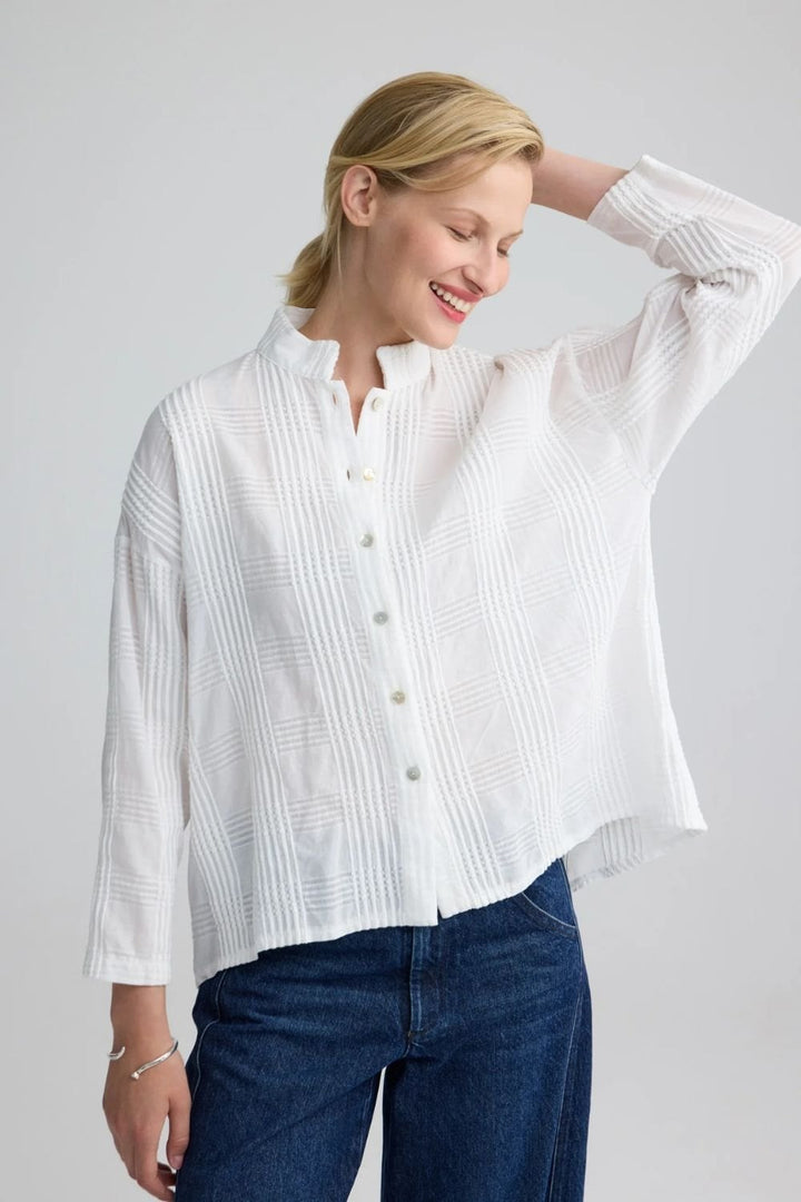 SERINA SHIRT | COL=ECRU