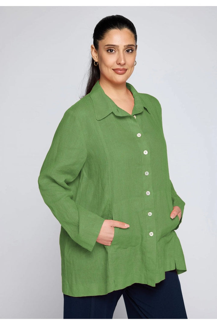 THALIA JACKET | COL=APPLE GREEN