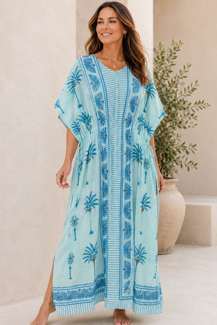 LOS CABOS KAFTAN | COL=BLUE