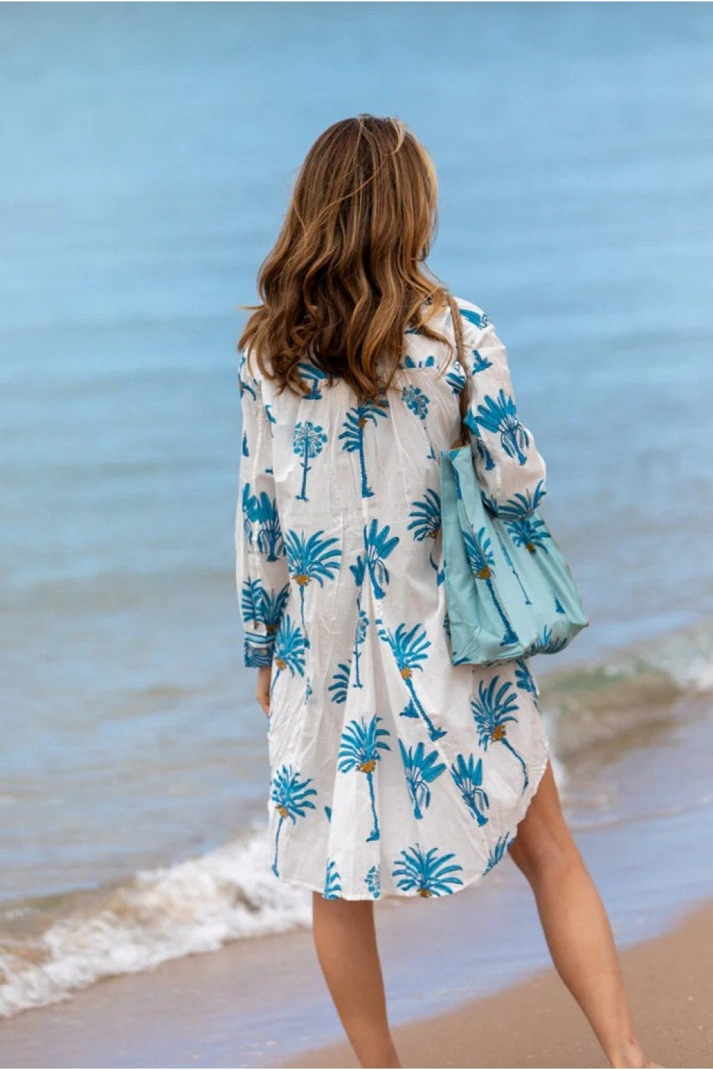 LOS CABOS SHIRT DRESS | COL=WHITE