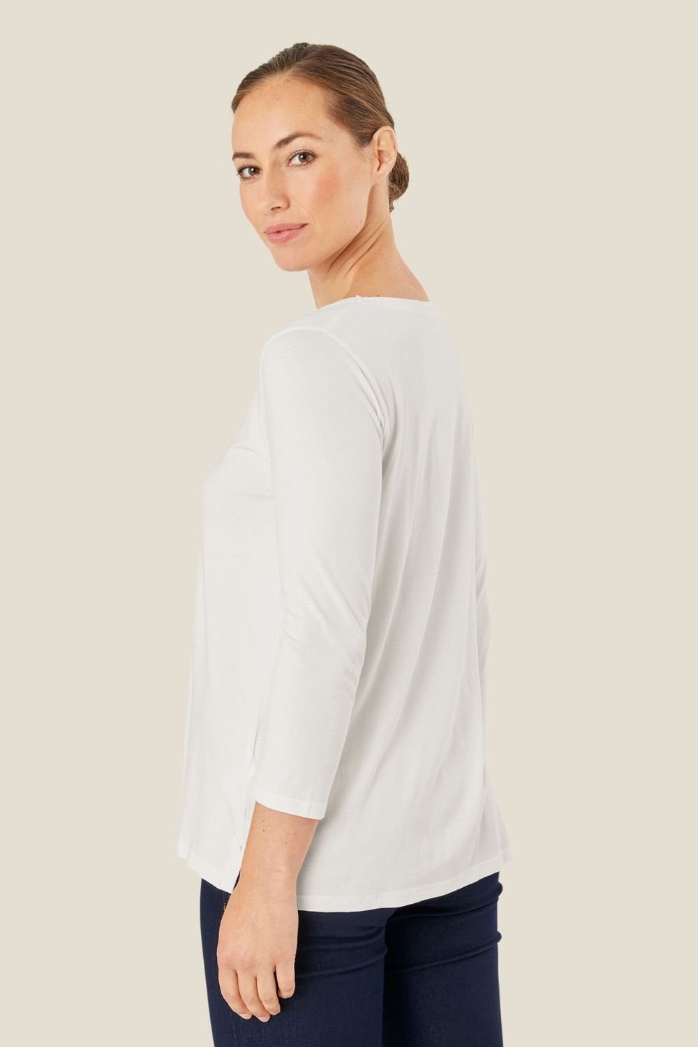 CECILLE TOP | COL=CREAM