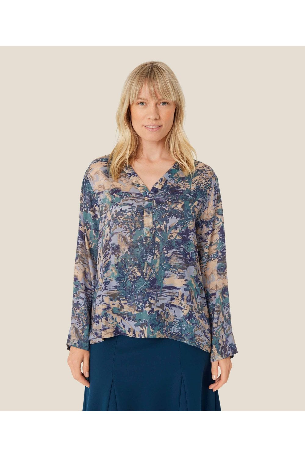 DARCEL TOP | COL=TEAL
