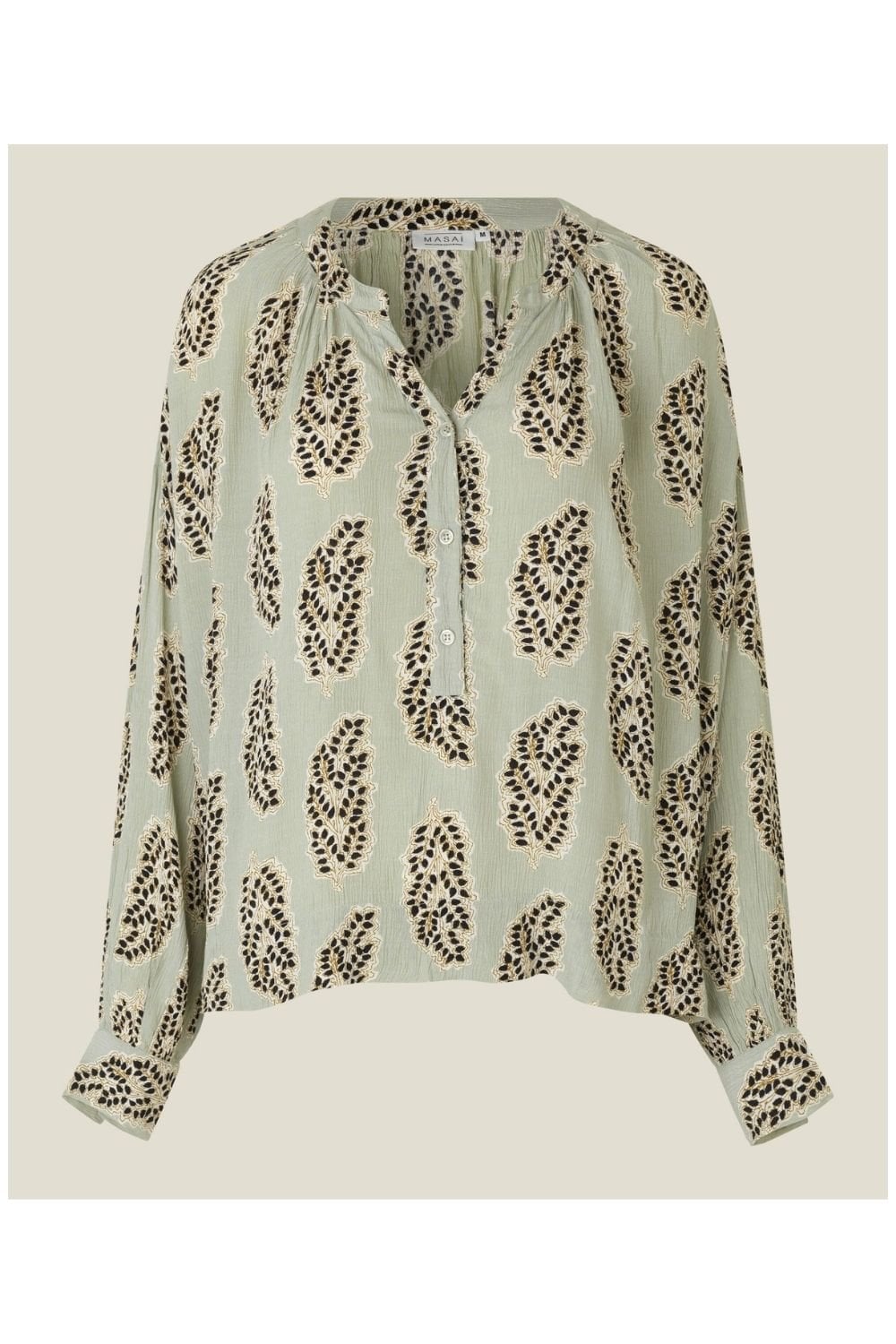 DOMA BLOUSE | COL=DESERT SAGE