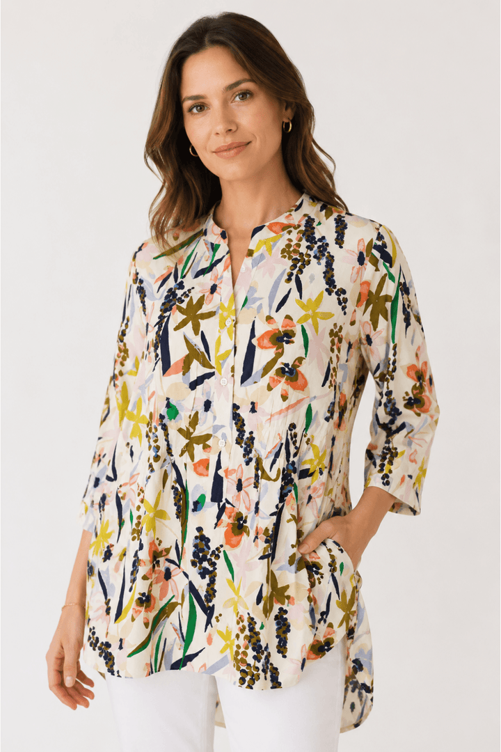 GAJA TUNIC | COL=WHITE CAP